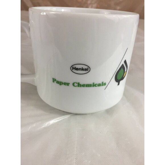 Henkel Paper Chemical Porcelain Coffee Tea Mugs Color Fades When Hot Set Of 6 - Picture 7 of 12
